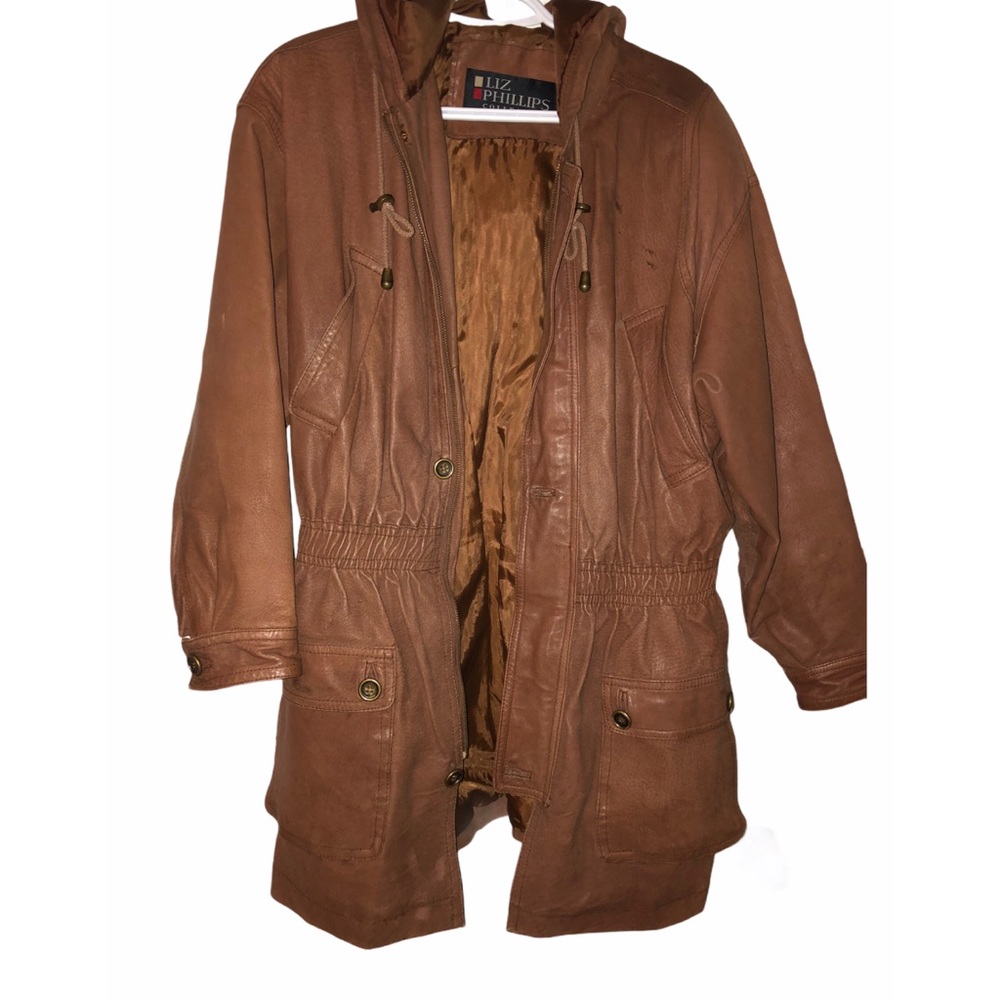Liz Phillips Collection Leather Jacket